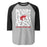 Odessa High School Bronchos Unisex 3/4 sleeve Raglan T-shirt 236