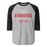 Odessa High School Bronchos Unisex 3/4 sleeve Raglan T-shirt 040