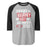 Odessa High School Bronchos Unisex 3/4 sleeve Raglan T-shirt 232