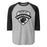 Permian High School Panthers Unisex 3/4 sleeve Raglan T-shirt 221