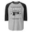 Permian High School Panthers Unisex 3/4 sleeve Raglan T-shirt 230