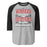 Porter High School Spartans Unisex 3/4 Sleeve Raglan T-shirt 237