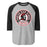 Porter High School Spartans Unisex 3/4 Sleeve Raglan T-shirt 229