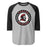 Porter High School Spartans Unisex 3/4 Sleeve Raglan T-shirt 216