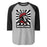 Porter High School Spartans Unisex 3/4 Sleeve Raglan T-shirt 226