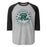 Reagan High School Rattlers Unisex 3/4 sleeve Raglan T-shirt 214