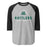 Reagan High School Rattlers Unisex 3/4 sleeve Raglan T-shirt 222