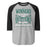 Reagan High School Rattlers Unisex 3/4 sleeve Raglan T-shirt 237