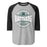 Reagan High School Rattlers Unisex 3/4 sleeve Raglan T-shirt 218