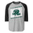 Reagan High School Rattlers Unisex 3/4 sleeve Raglan T-shirt 223