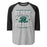 Reagan High School Rattlers Unisex 3/4 sleeve Raglan T-shirt 230