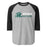 Reagan High School Rattlers Unisex 3/4 sleeve Raglan T-shirt 200