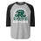 Reagan High School Rattlers Unisex 3/4 sleeve Raglan T-shirt 208