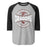 Round Rock High School Dragons Unisex 3/4 sleeve Raglan T-shirt 218