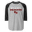 Round Rock High School Dragons Unisex 3/4 sleeve Raglan T-shirt 017