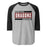 Round Rock High School Dragons Unisex 3/4 sleeve Raglan T-shirt 098
