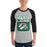 Man wearing Spring High School Lions Unisex 3/4 Sleeve Raglan T-shirt 001A
