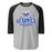 Taylor High School Mustangs Unisex 3/4 sleeve Raglan T-shirt 202