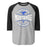 Taylor High School Mustangs Unisex 3/4 sleeve Raglan T-shirt 218