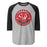 Tomball High School Cougars Unisex 3/4 sleeve Raglan T-shirt 215