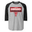 Tomball High School Cougars Unisex 3/4 sleeve Raglan T-shirt 049