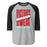 Tomball High School Cougars Unisex 3/4 sleeve Raglan T-shirt 241