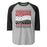 Tomball High School Cougars Unisex 3/4 sleeve Raglan T-shirt 227