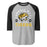 Tomball West High School Tigers Unisex 3/4 sleeve Raglan T-shirt 208