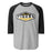 Tomball West High School Tigers Unisex 3/4 sleeve Raglan T-shirt 009