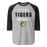 Tomball West High School Tigers Unisex 3/4 sleeve Raglan T-shirt 034