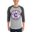 Klein Cain High School Hurricanes Unisex 3/4 Sleeve Raglan T-shirt 209