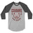 Cinco Ranch High School Cougars Unisex 3/4 sleeve Raglan T-shirt 201