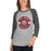 Woman wearing Cy-Fair High School Bobcats Unisex 3/4 sleeve Raglan T-shirt 203