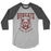 Cy-Fair High School Bobcats Unisex 3/4 sleeve Raglan T-shirt 213