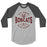 Cy-Fair High School Bobcats Unisex 3/4 sleeve Raglan T-shirt 218