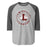 Lewisville High School Farmers Unisex 3/4 Sleeve Raglan T-shirt 214