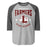 Lewisville High School Farmers Unisex 3/4 Sleeve Raglan T-shirt 213