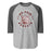 Cy-Fair High School Bobcats Unisex 3/4 sleeve Raglan T-shirt 214