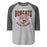 Cy-Fair High School Bobcats Unisex 3/4 sleeve Raglan T-shirt 213