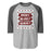 Cy-Fair High School Bobcats Unisex 3/4 sleeve Raglan T-shirt 228