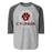 Cy-Fair High School Bobcats Unisex 3/4 sleeve Raglan T-shirt 226