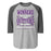 Klein Cain High School Hurricanes Unisex 3/4 Sleeve Raglan T-shirt 237