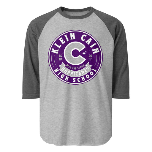 Klein Cain High School Hurricanes Unisex 3/4 Sleeve Raglan T-shirt 215