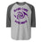 Klein Cain High School Hurricanes Unisex 3/4 Sleeve Raglan T-shirt 228