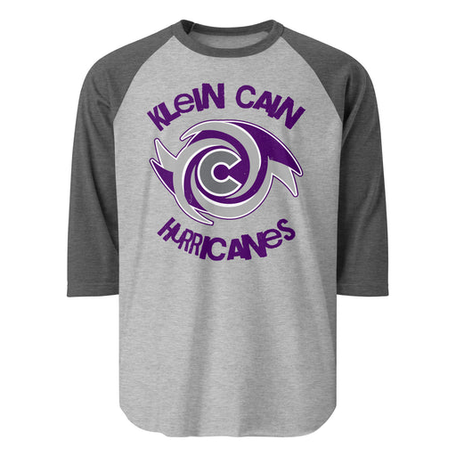 Klein Cain High School Hurricanes Unisex 3/4 Sleeve Raglan T-shirt 228