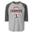 Lewisville High School Farmers Unisex 3/4 Sleeve Raglan T-shirt 040