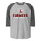 Lewisville High School Farmers Unisex 3/4 Sleeve Raglan T-shirt 222