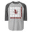 Lewisville High School Farmers Unisex 3/4 Sleeve Raglan T-shirt 235