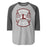 Lewisville High School Farmers Unisex 3/4 Sleeve Raglan T-shirt 207