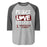 Lewisville High School Farmers Unisex 3/4 Sleeve Raglan T-shirt 240